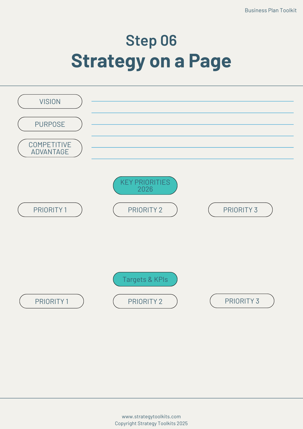 2026 Business Planning Kit