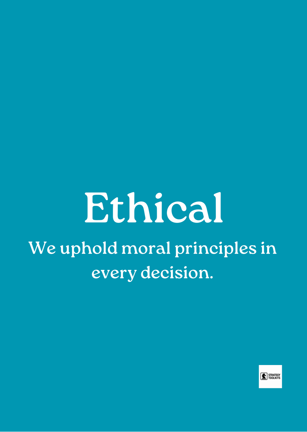 FREE Values Cards - Our Gift to You