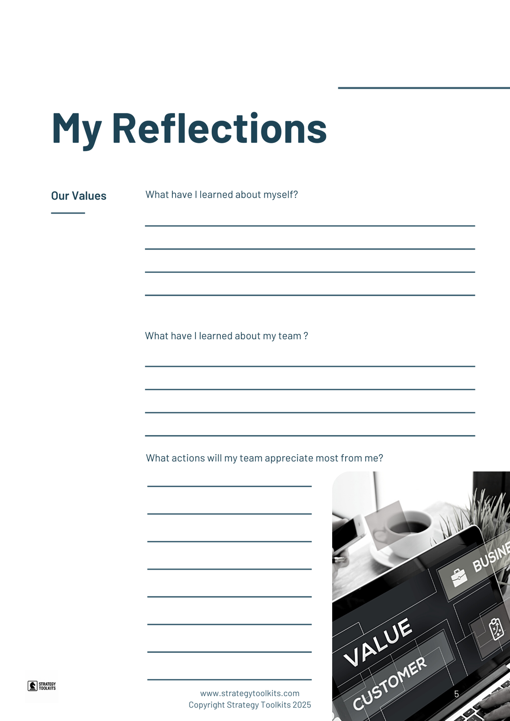 Team or Company Values Toolkit - US Edition