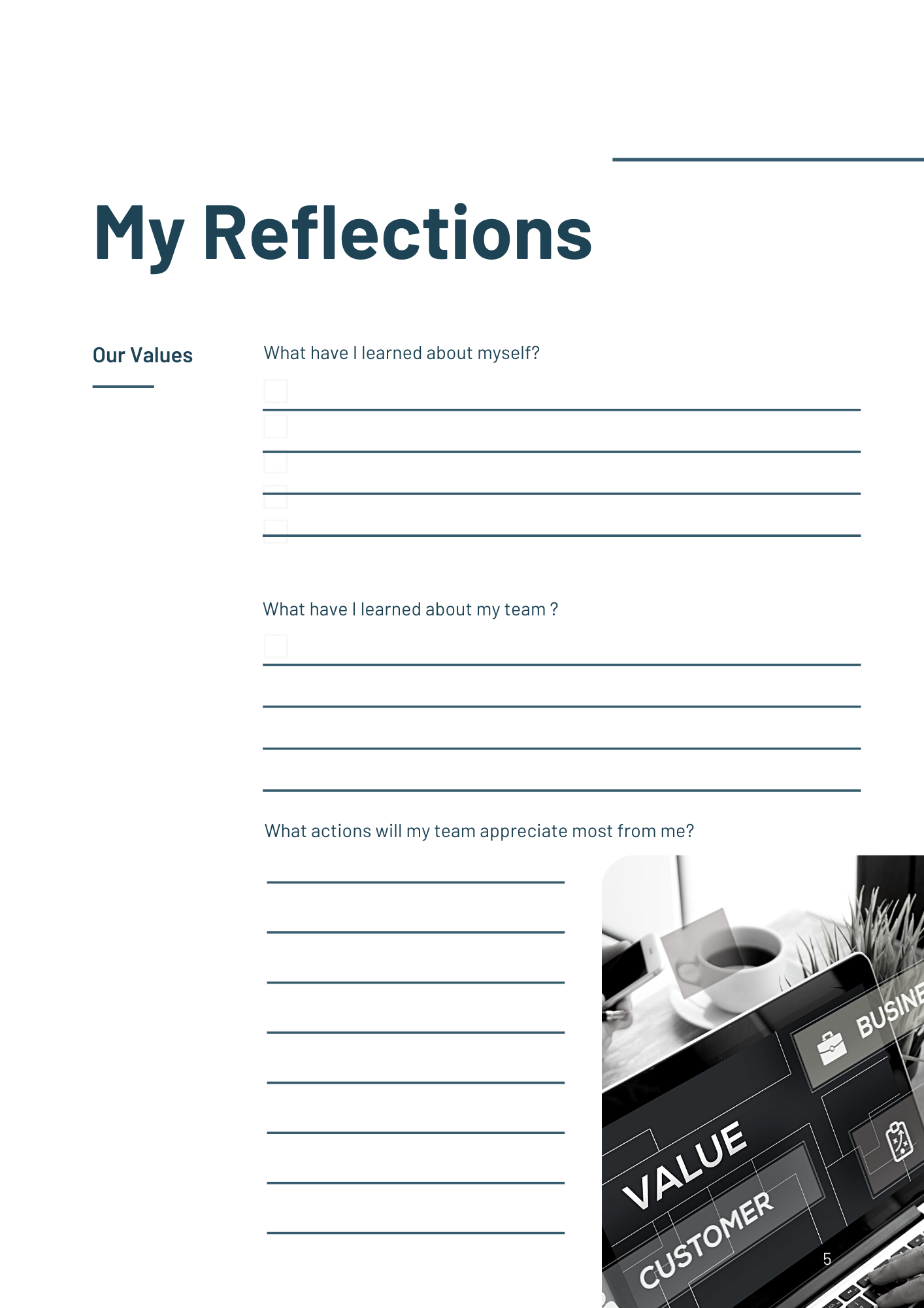 White Label Team or Company Values Toolkit (UK English)