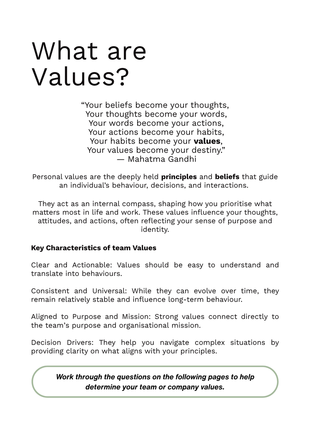 White Label Team or Company Values Toolkit (US English)
