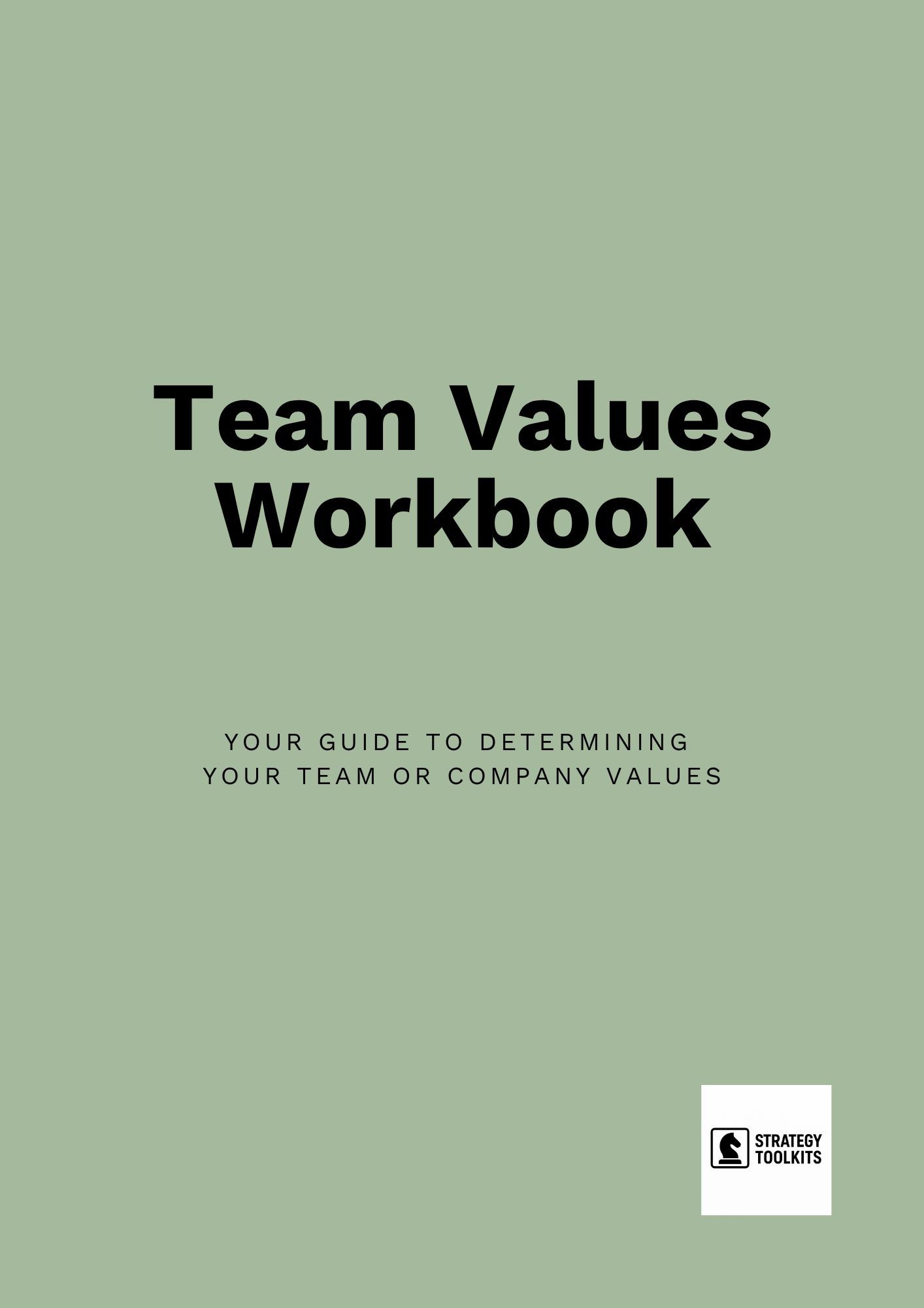 Team or Company Values Toolkit (UK English)